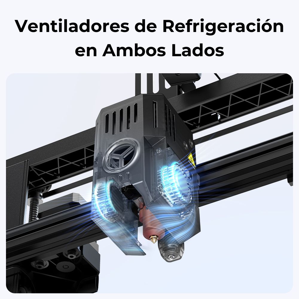 Ender-3 V3 KE Creality + 2 Filamentos PLA Ender | Velocidad 500mm/s Impresora 3D | Alta Precisión